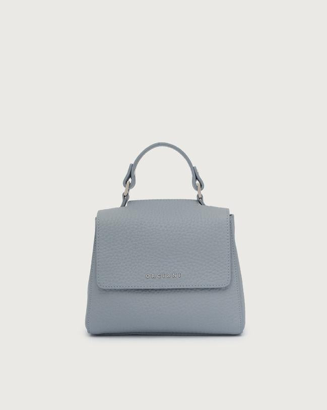 Borsa Sveva Soft Mini a mano in pelle con tracolla