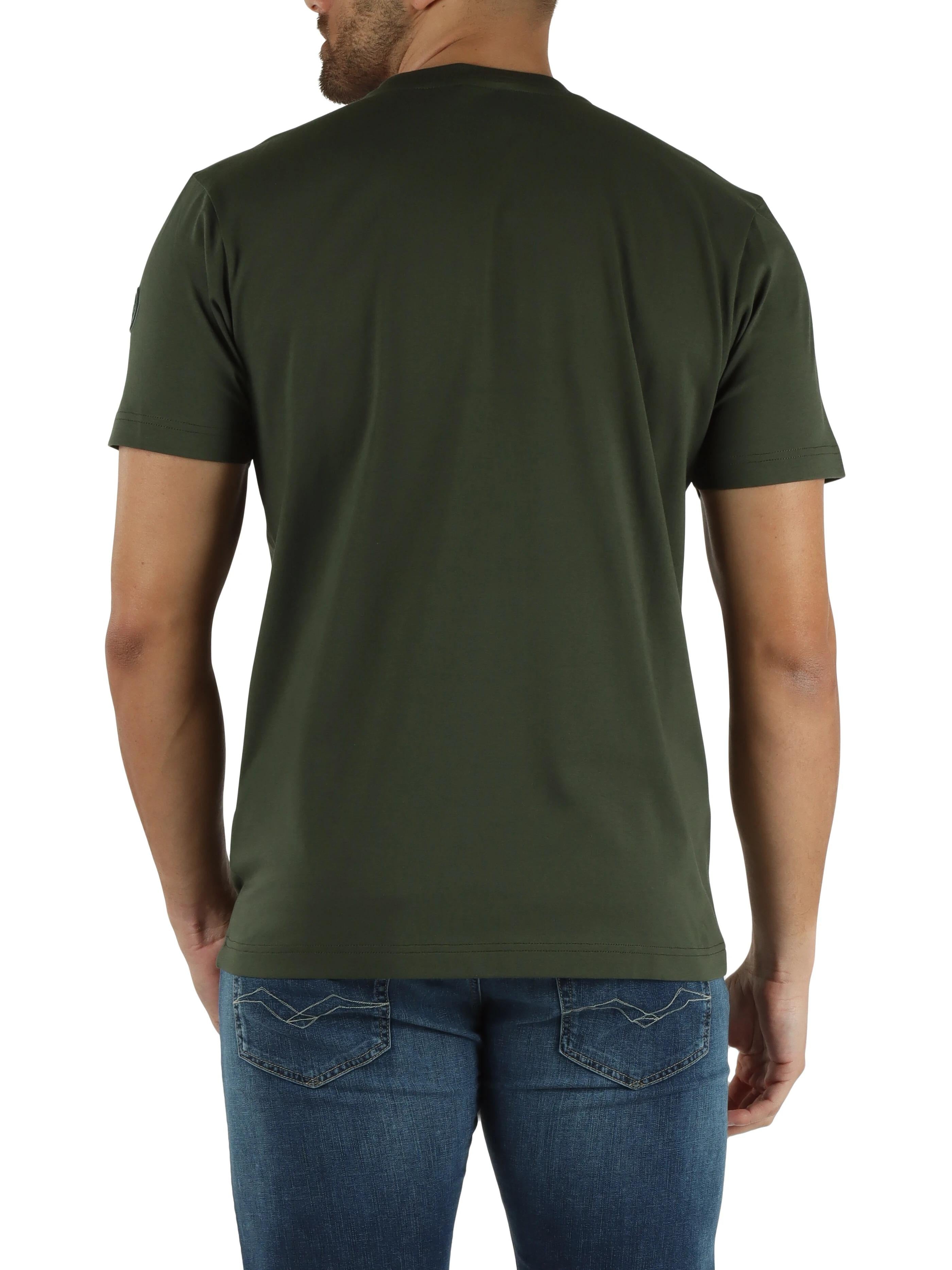 T-shirt girocollo in cotone<BR/> 75296SH 769 COLMAR 
