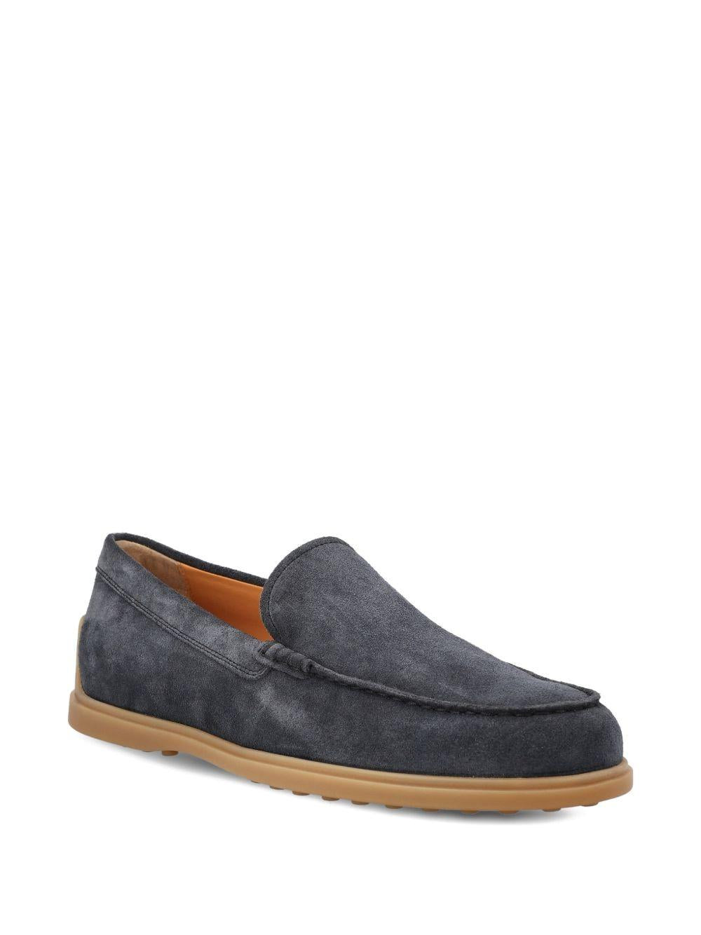 Mocassino Pantofola in Pelle Scamosciata<BR/> XXM78L0AJ30RE0 U835 TOD'S 