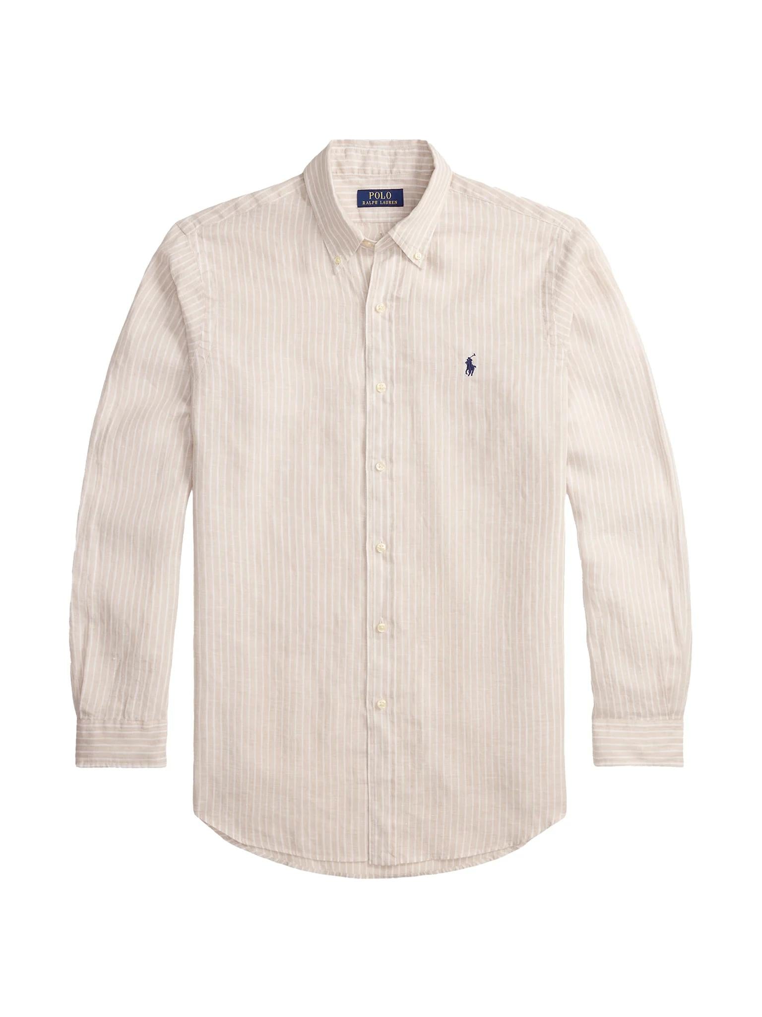 Camicia uomo in puro lino 710B15594 006 RALPH LAUREN 