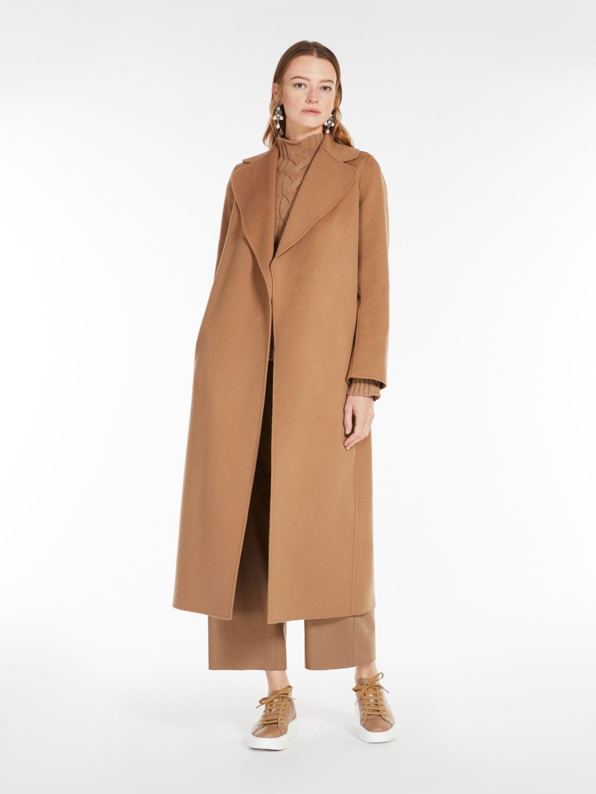 Cappotto a vestaglia in drap di lana POLDO 045 S MAX MARA 
