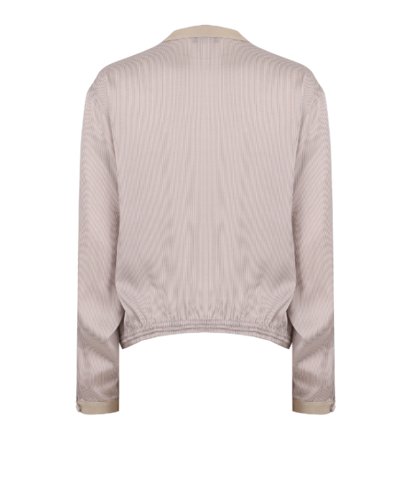Blusa dal texture stropicciato EW004332AF25637 F1010 ARMANI 