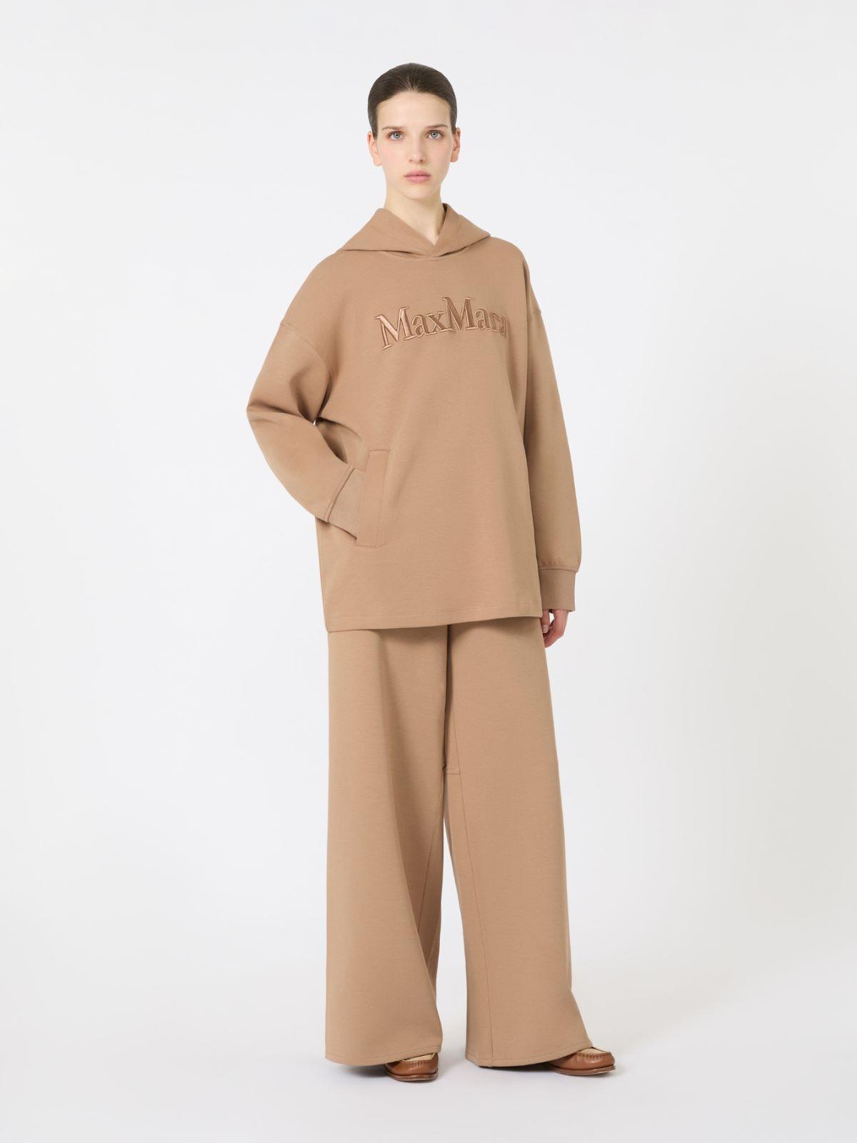 Felpa over in jersey di cotone VISIERA 005 S MAX MARA 