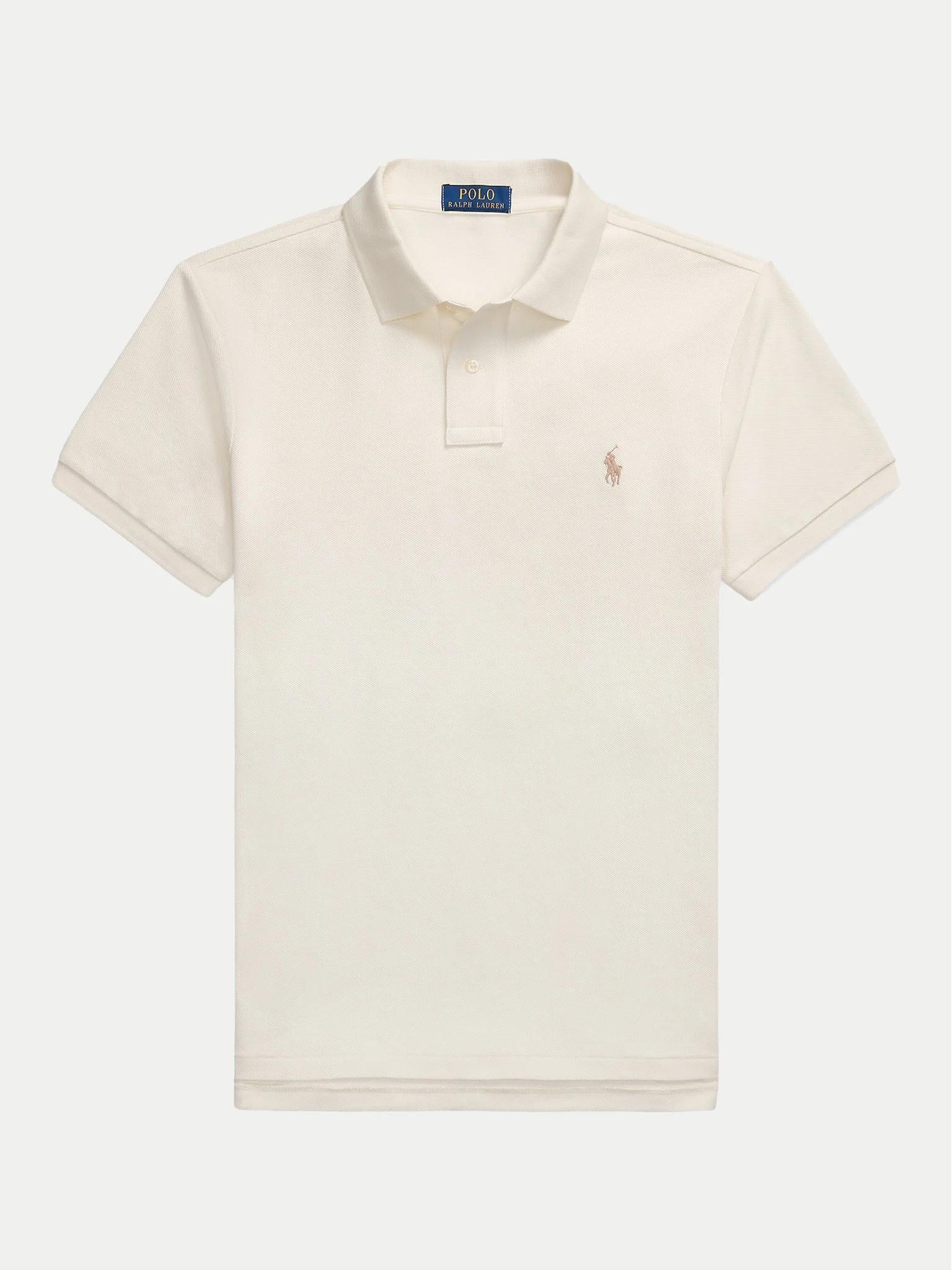 Polo in cotone di piquè 710536856 417 RALPH LAUREN 
