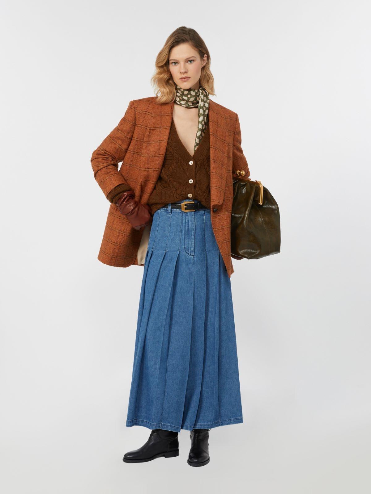 Cardigan in filato di misto mohair<BR/> BOLERO 004 WEEKEND 