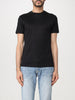 T-shirt basic con logo in tono