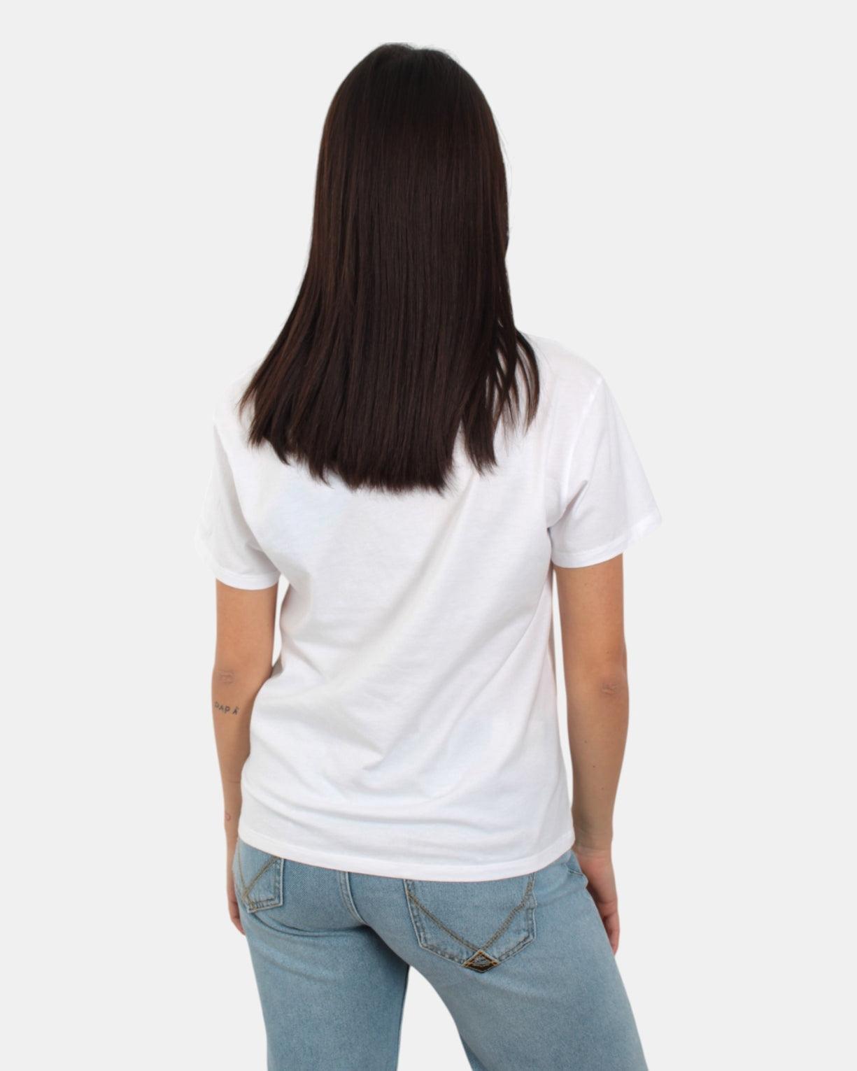 T-shirt Emilie in cotone con ricamo