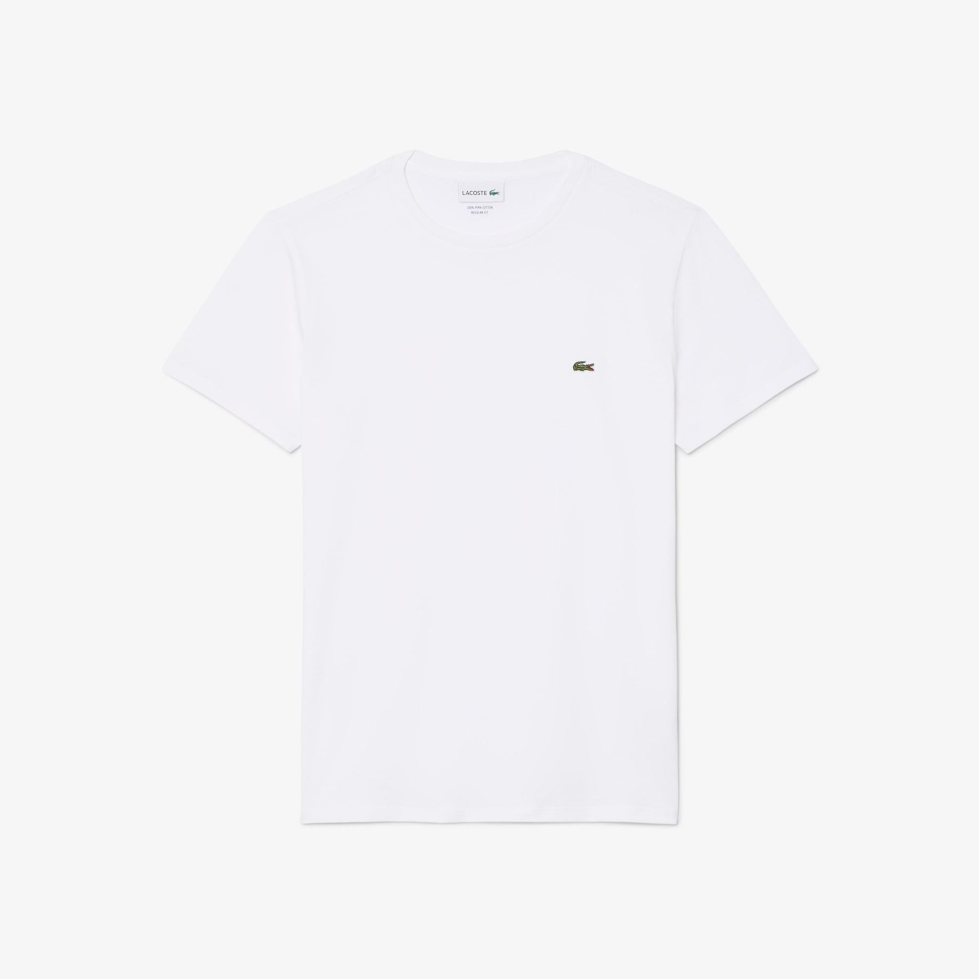 T-shirt in cotone Pima TH6709 001 LACOSTE 