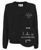 Maglione uomo in misto cashmere con scritta