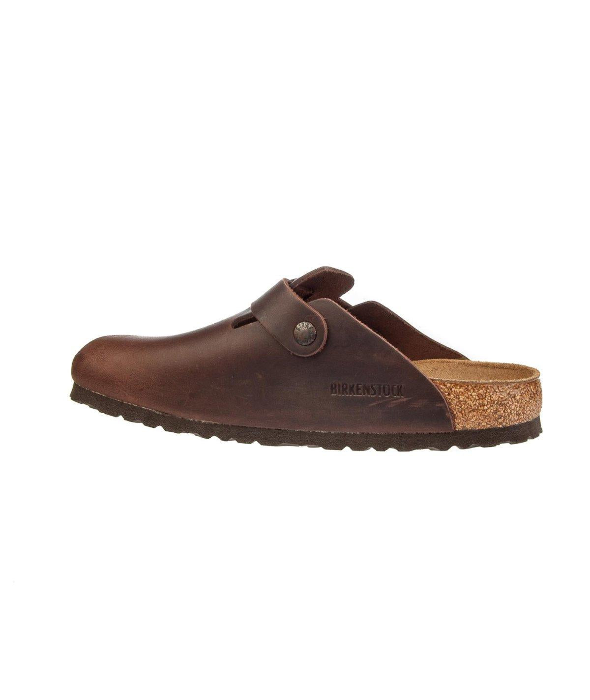 Sabot Boston in pelle oleata