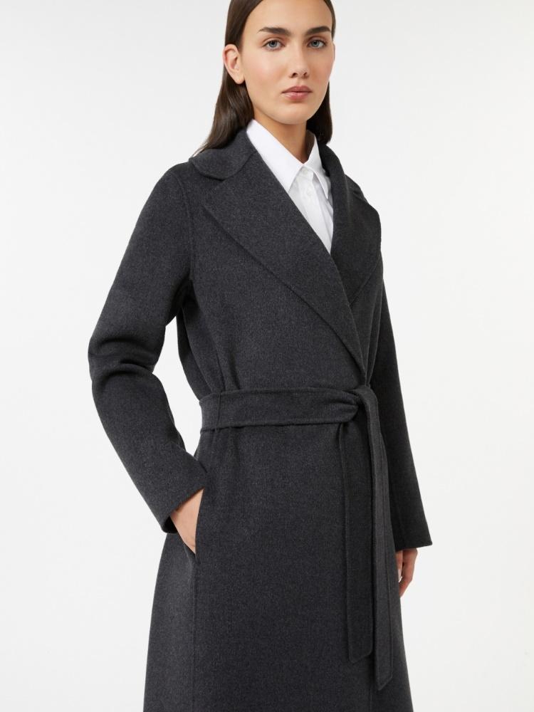 Cappotto a vestaglia in drap di lana POLDO 023 S MAX MARA 