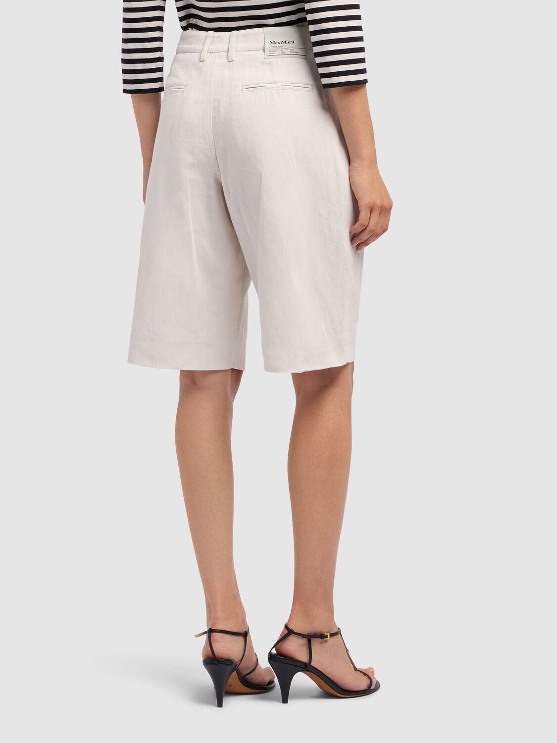 Shorts Eric in twill ERIC 002 S MAX MARA 