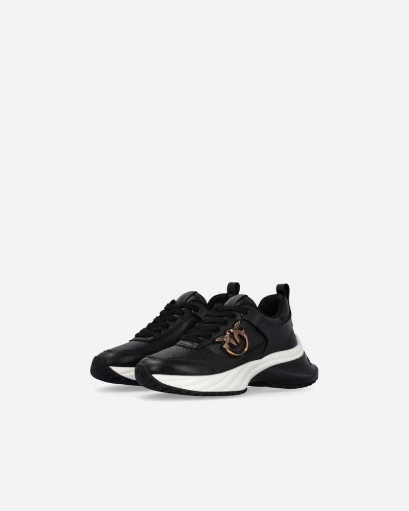 Sneakers Ariel effetto pelle con dettagli specchio<BR/><BR/> SS0027P025 Z99 PINKO 