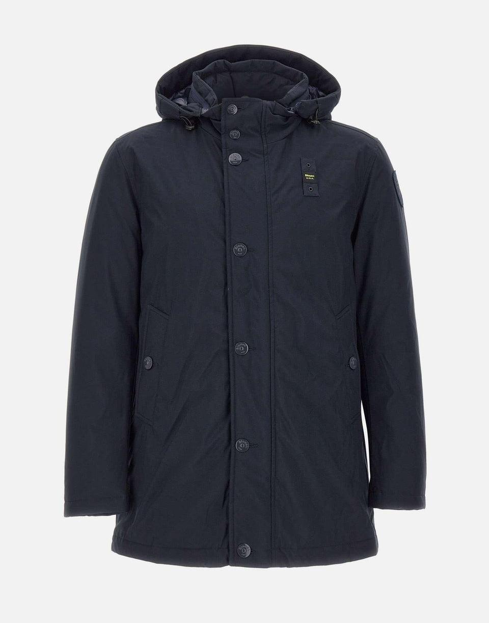 PARKA CON CAPPUCCIO REMOVIBILE CHESTER<BR/> BLUK03142 5480/888 BLAUER 