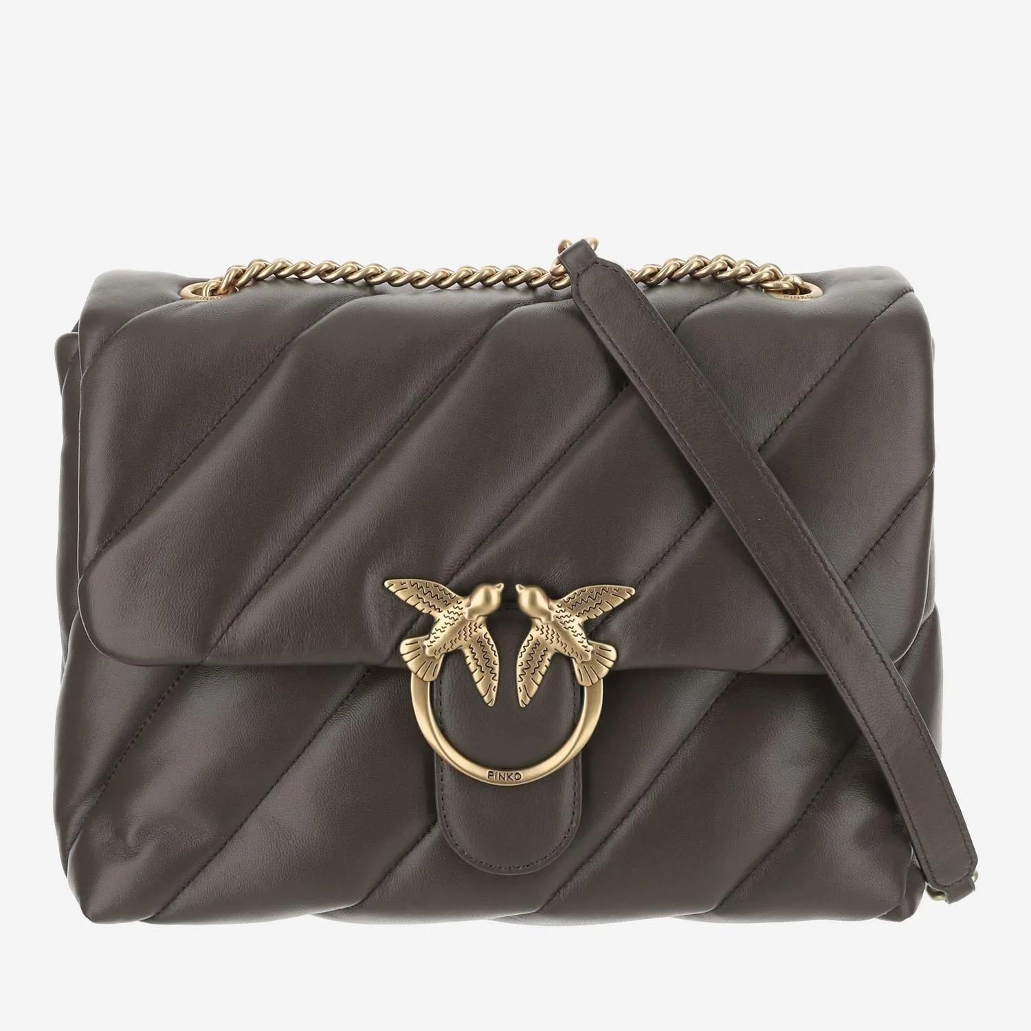 Borsa big lovepuff 100037A0F2 L74Q PINKO 