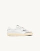 SNEAKERS WINDSCAPE LOW IN PELLE BIANCA