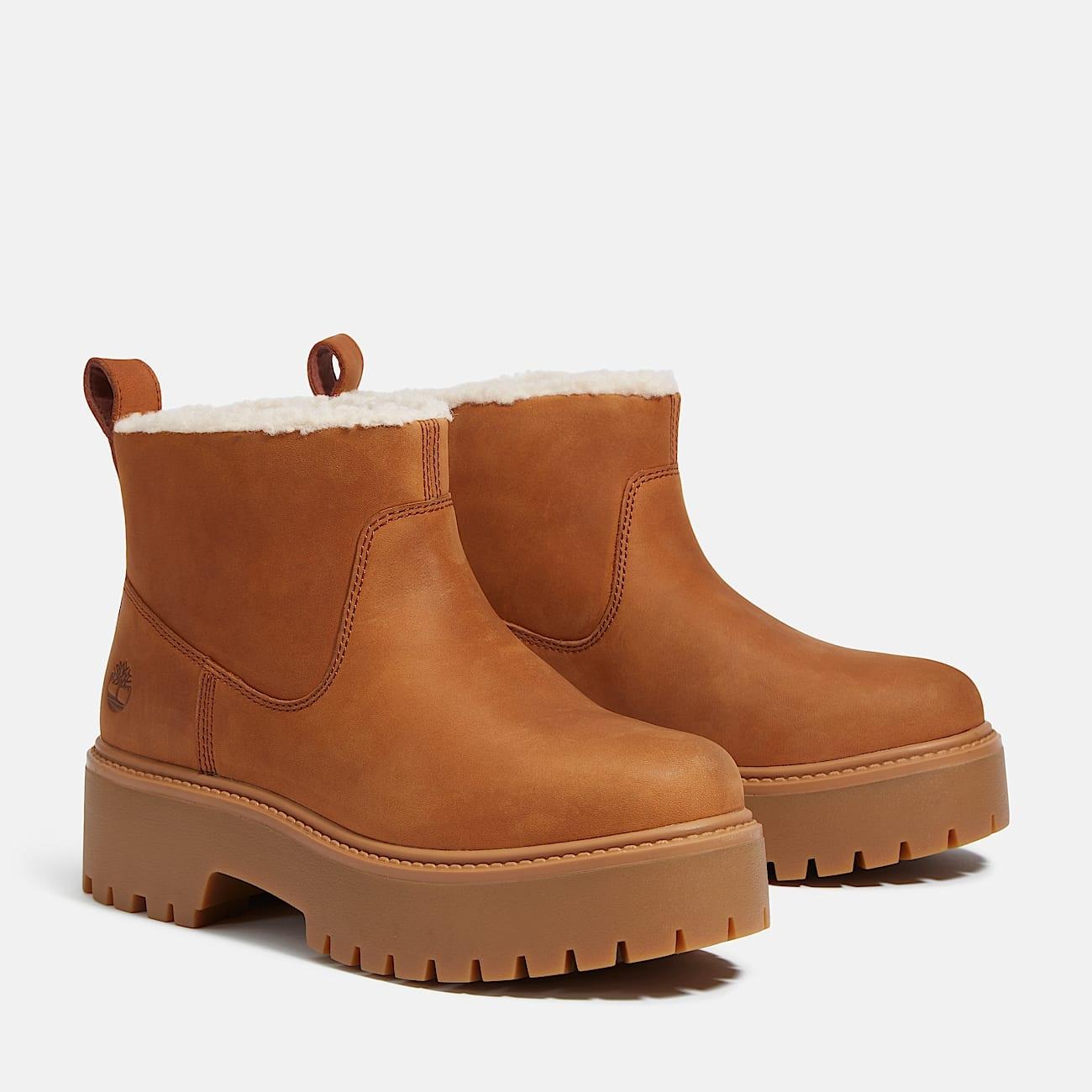 Stivale donna foderato con Plateau Stone Street TB0A283G EM71 TIMBERLAND 
