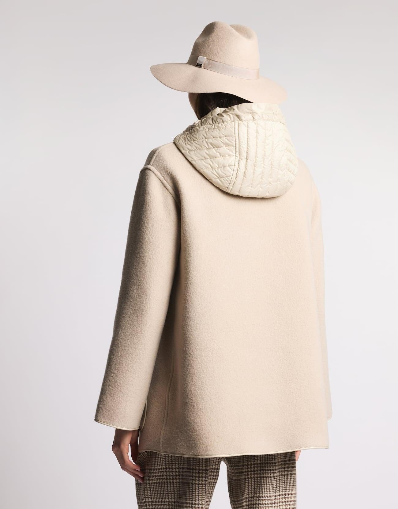 Caban Bimateriale in Lana e Cashmere NAW13513180ZYC C205 FAY 