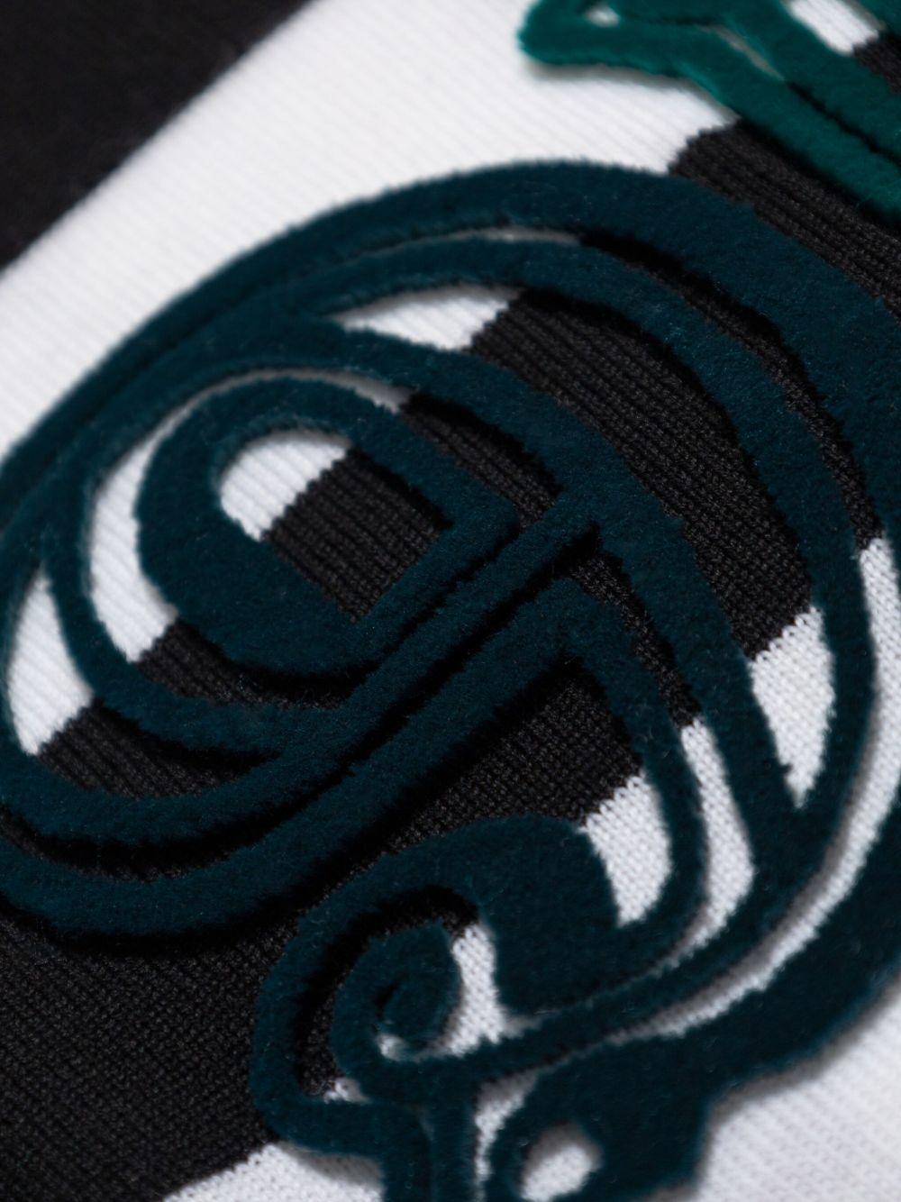 Cardigan a righe fiemme in bianco e nero FIEMME 007 MAX MARA 