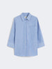 Camicia over in popeline