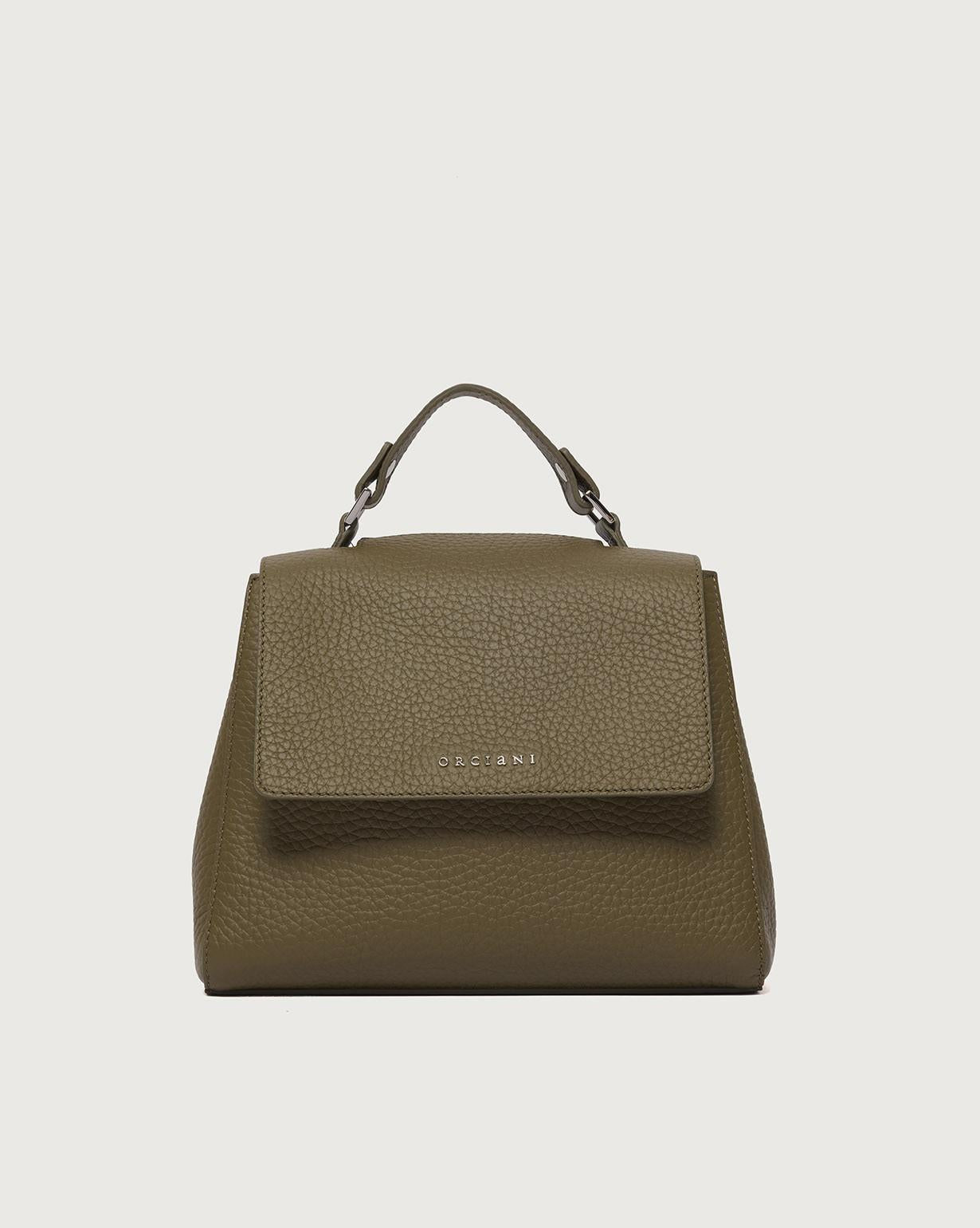 Borsa Sveva Soft Piccola a mano in pelle con tracolla<BR/> B01999SOF OASI ORCIANI 
