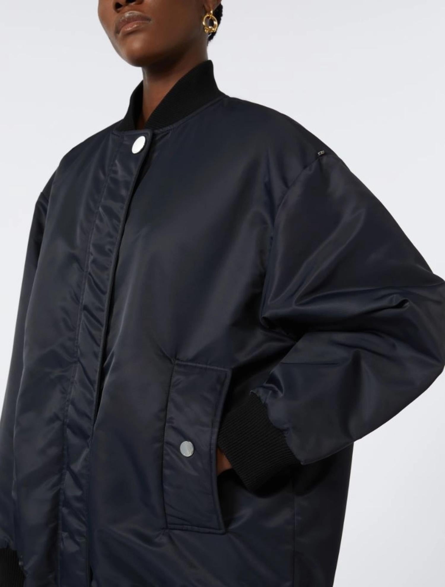 Bomber oversize in twill AGAPE 003 SPORTMAX 