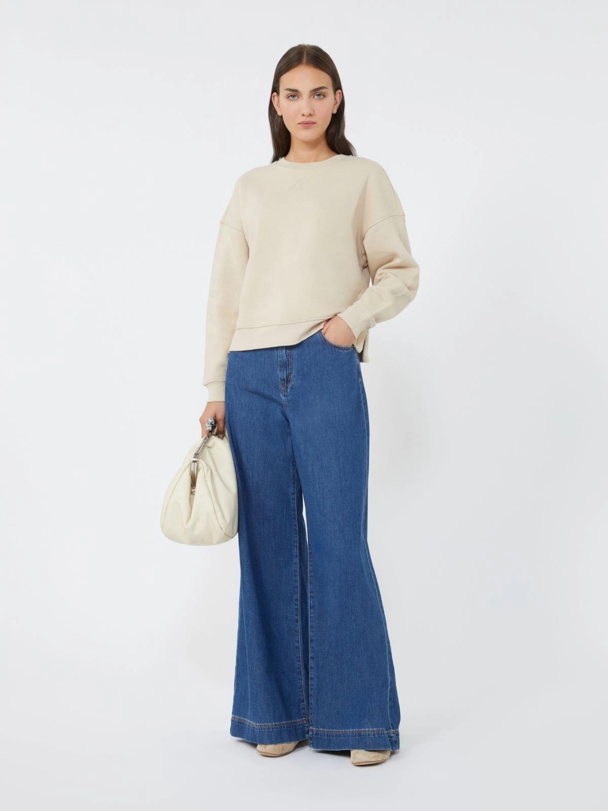 Felpa boxy in cotone GERBA 003 WEEKEND 
