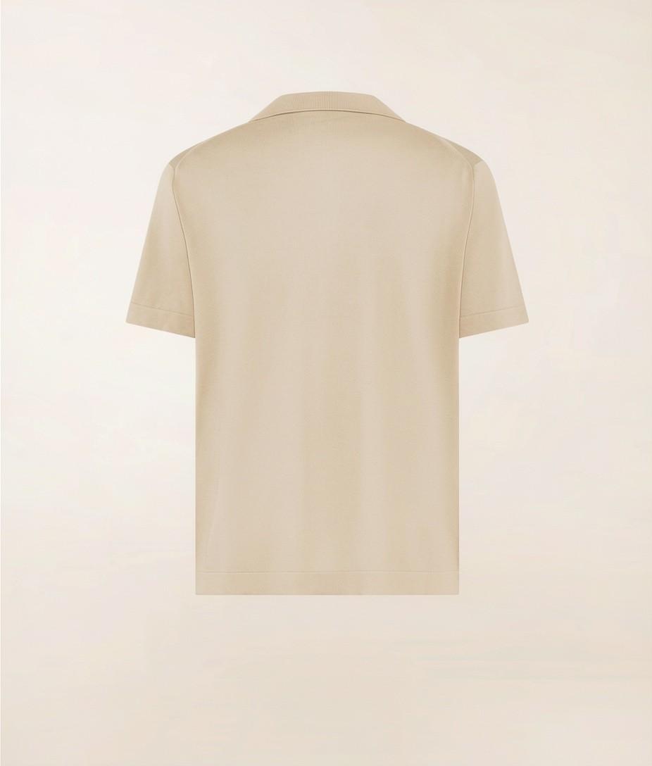 LEVANTE<BR/>Polo in maglia a maniche corte in puro cotone egiziano finezza 14 LEVANTE 102 CRUNA 