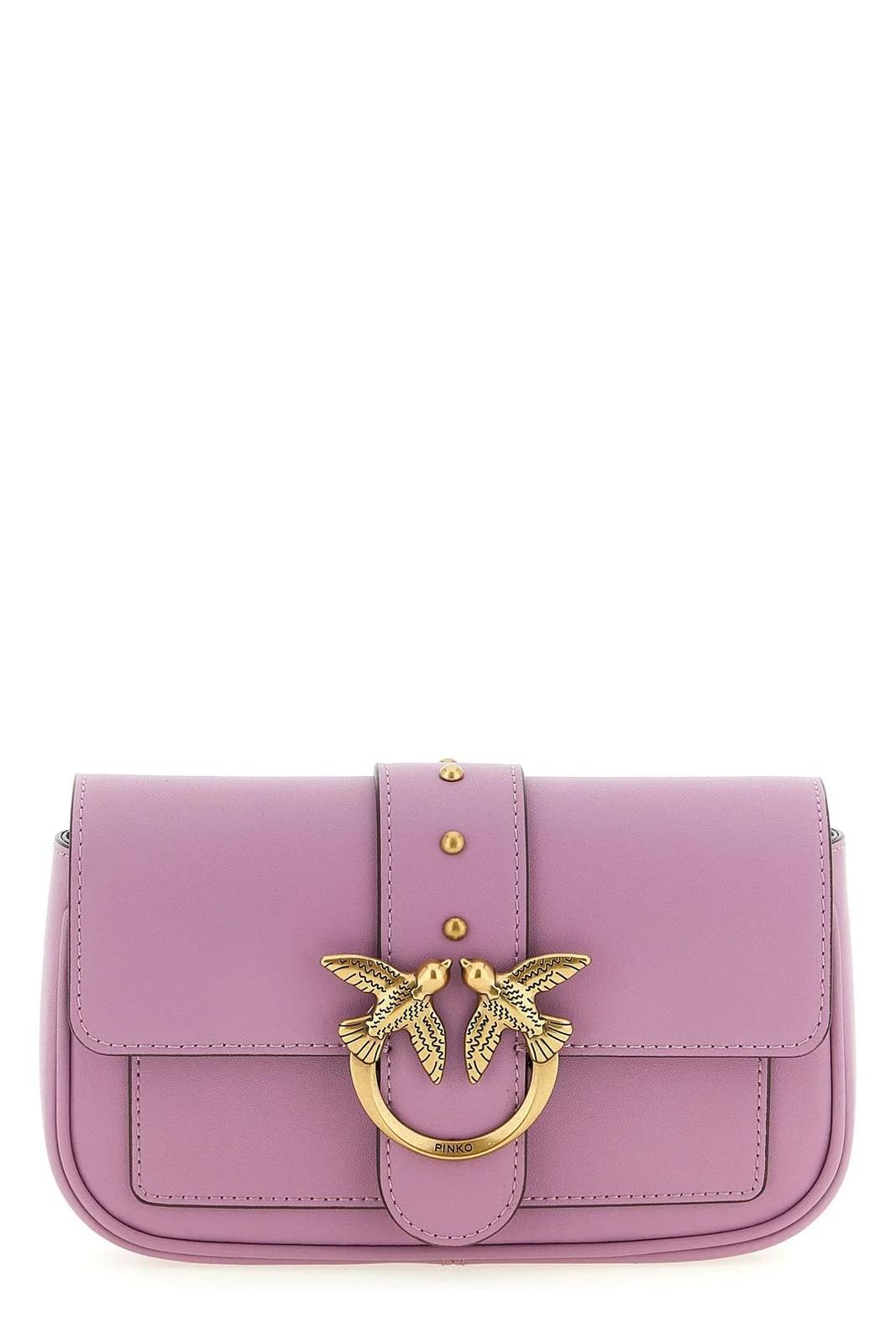 Borsa piccola pocket Love Bag One Simply<BR/> 100061A0F1 LILQ PINKO 