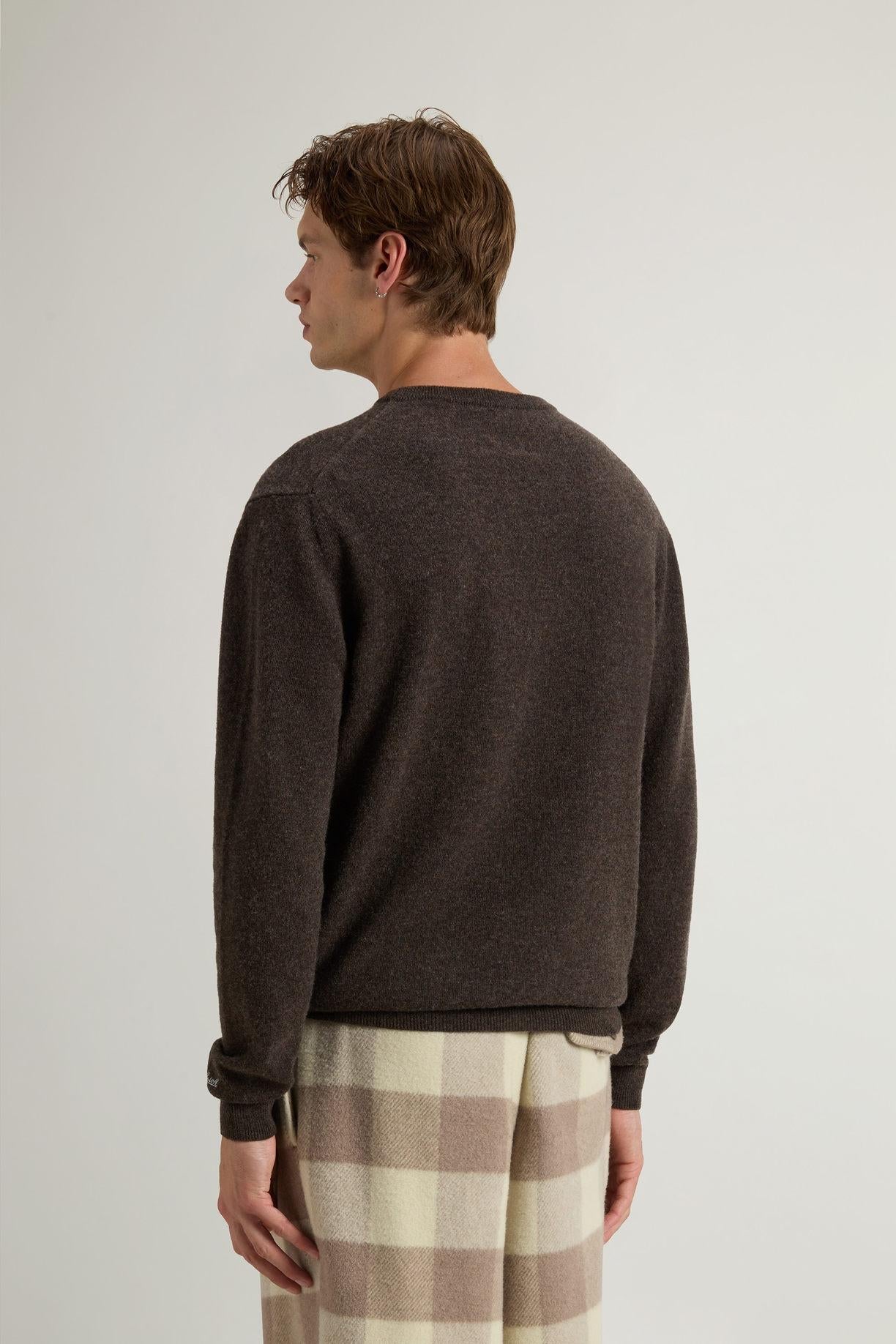 Maglione girocollo in pura lana d'agnello<BR/> CFWOKN0278MRUF0469 7425 WOOLRICH 