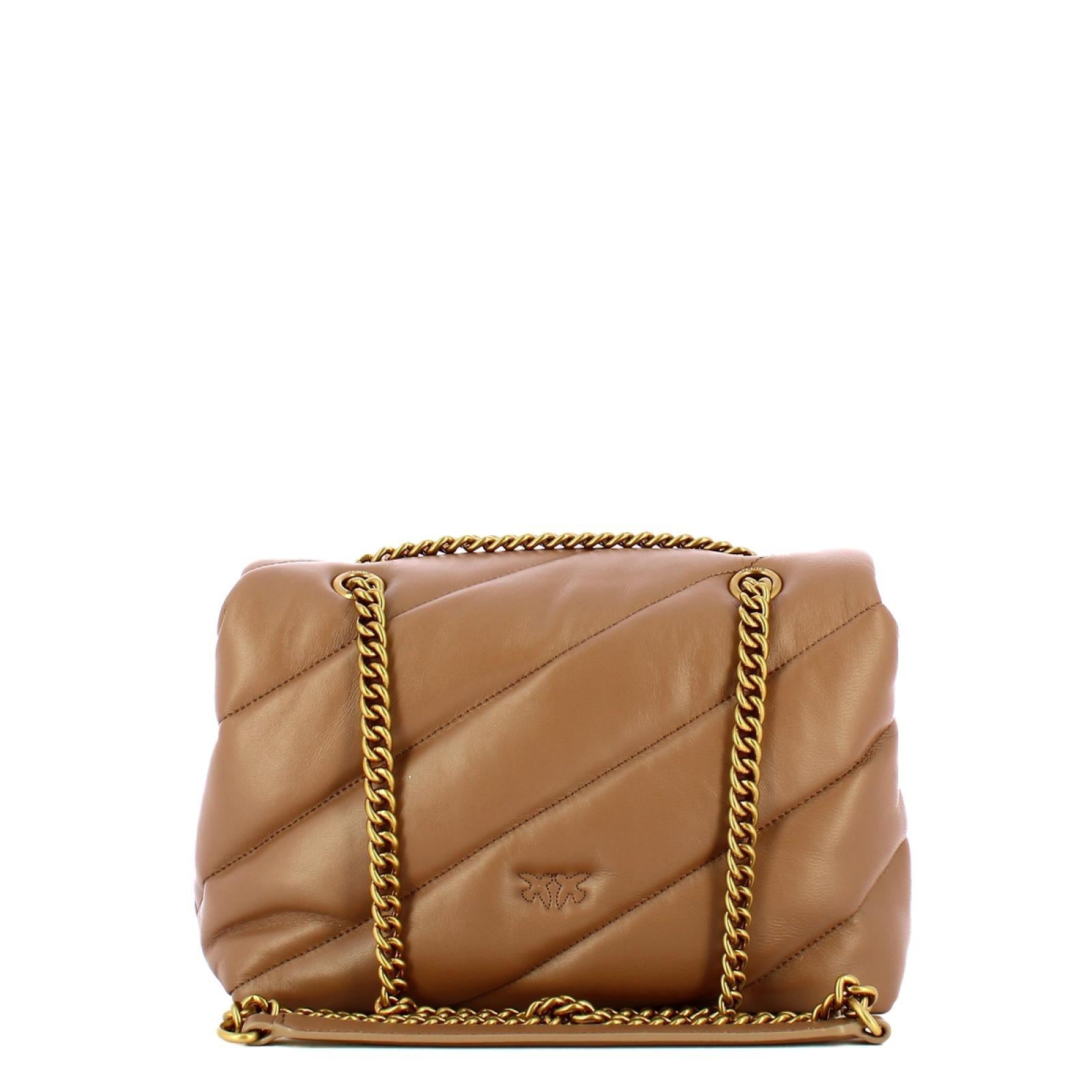 Borsa Classic Love Puff  in morbida nappa trapuntata. 100038A0F2 D01Q PINKO 