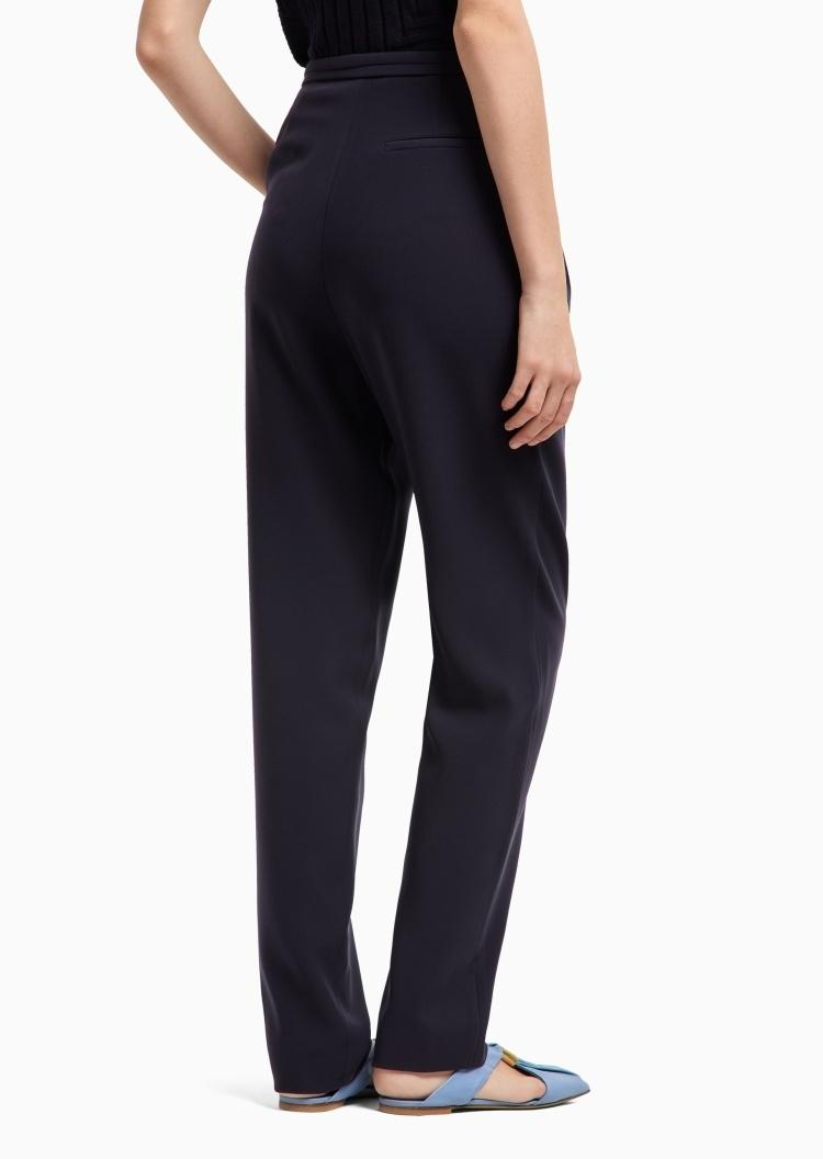 Pantalone in tessuto tecnico dallo stile rilassato EW000834AF10206 UB115 ARMANI 