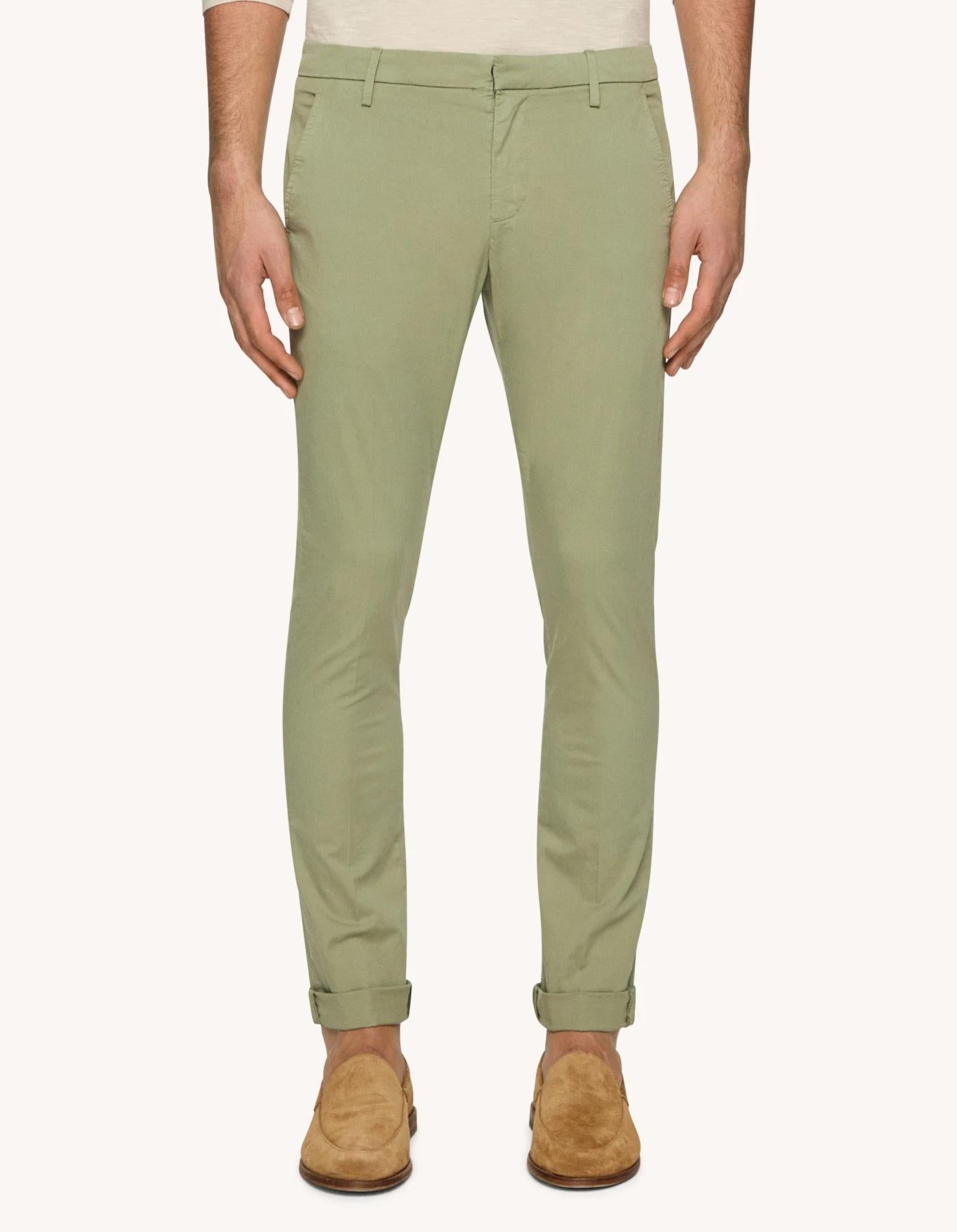Pantaloni Gaubert slim in gabardina leggera