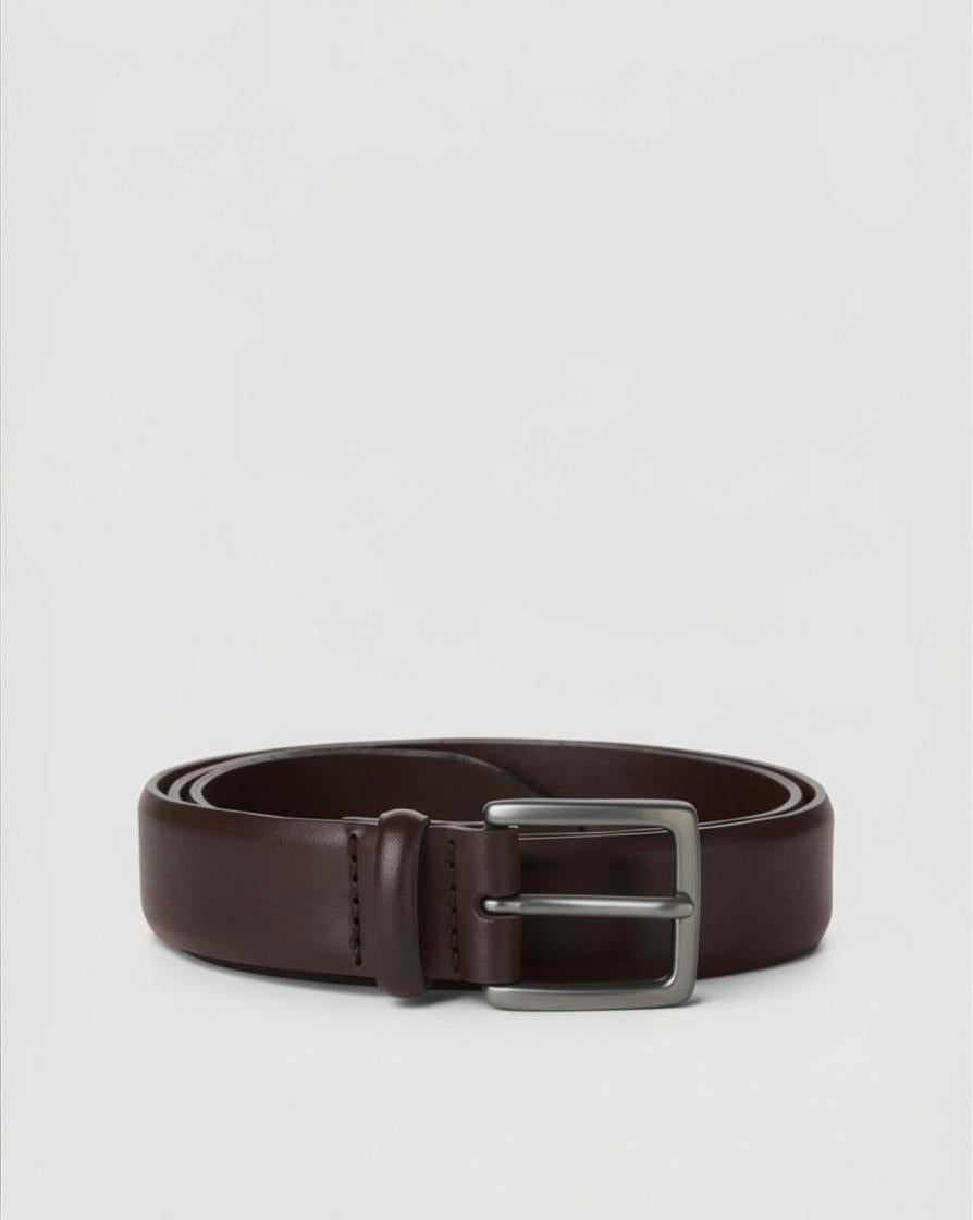 Cintura Monaco in pelle 3 cm<BR/> U08200MNA EBANO ORCIANI 