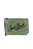 Pochette Aline in scuba con stampa bandana