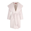 Cappotto con cappuccio in lana