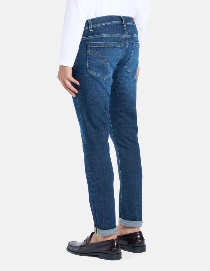 Jeans George skinny in denim stretch responsabile<BR/> UP232DSK316J12 800 DONDUP 