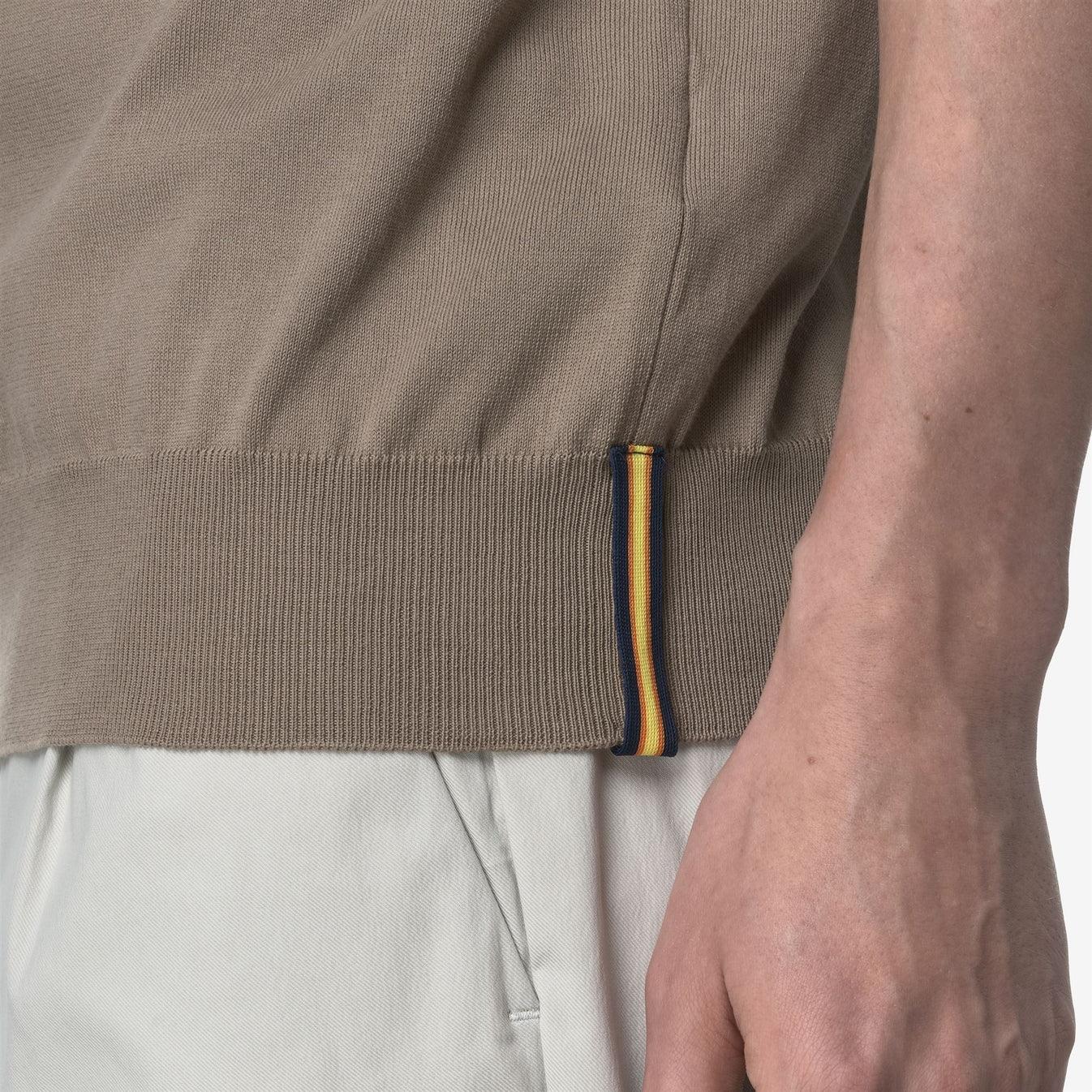 pleyne<BR/>Polo Classica Tricot Beige Marrone K4126RW WG9 K-WAY 