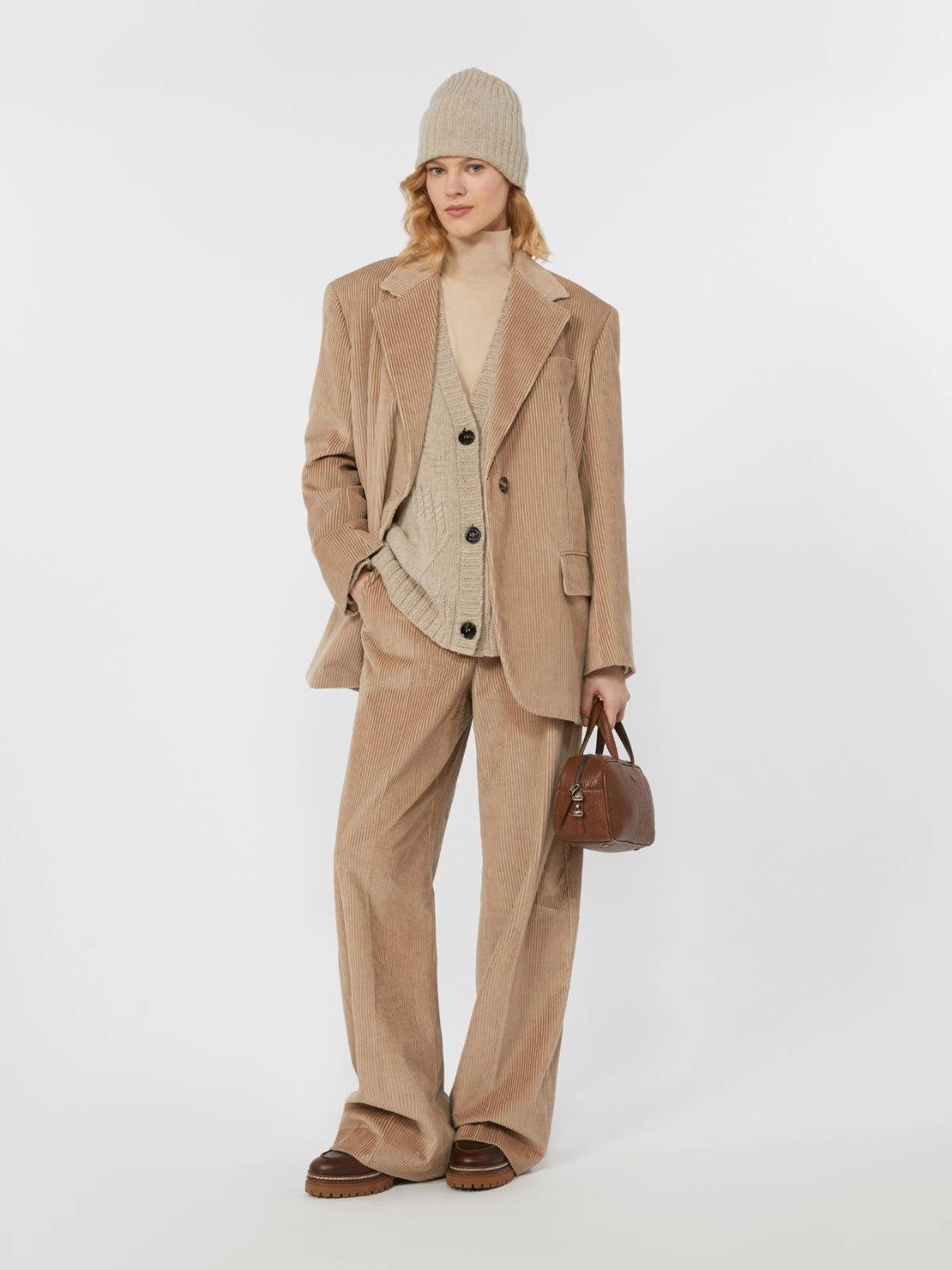 Pantalone ampio in velluto a coste TANIA 014 WEEKEND 