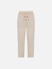 Pantaloni da uomo Calais in lino con coulisse
